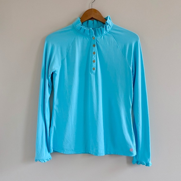 Lilly Pulitzer Luxletic Hutton Polo - Picture 1 of 3